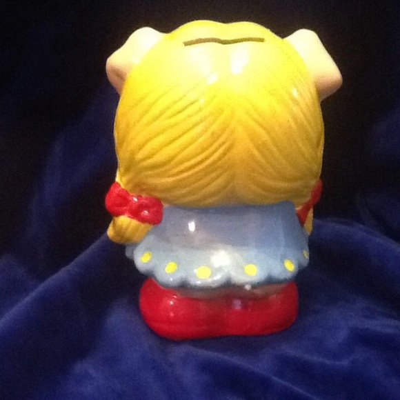 Vintage Carnival Chalkware piggy bank- hard to find in this great of shape - Picture 3 of 10